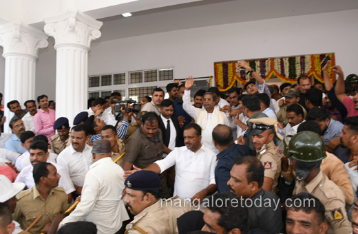 cm inagurates projects in bantwal